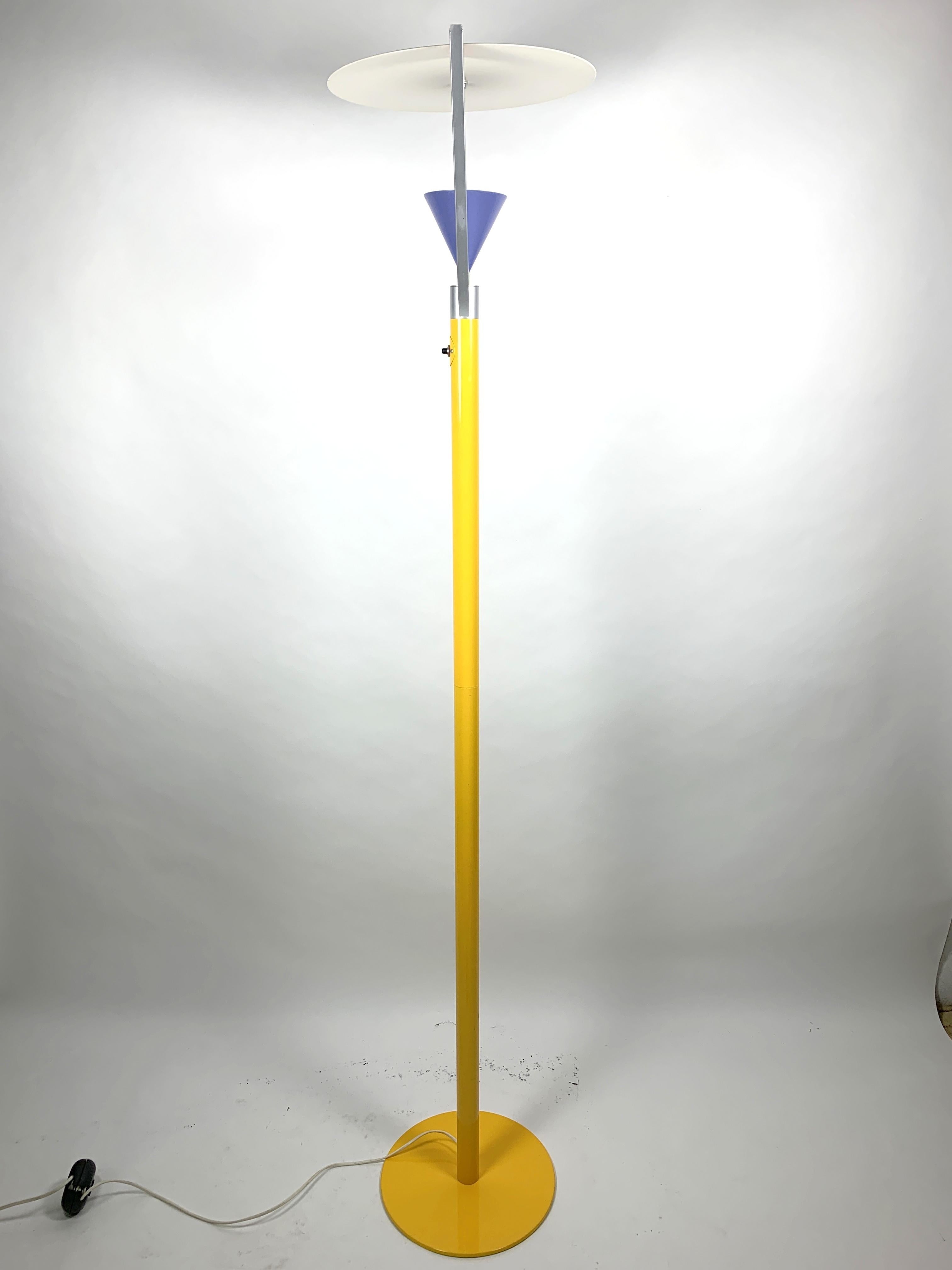 Floor Lamp Designed by Olle Andersson for Borens, 1980s In Good Condition In Budapest, HU