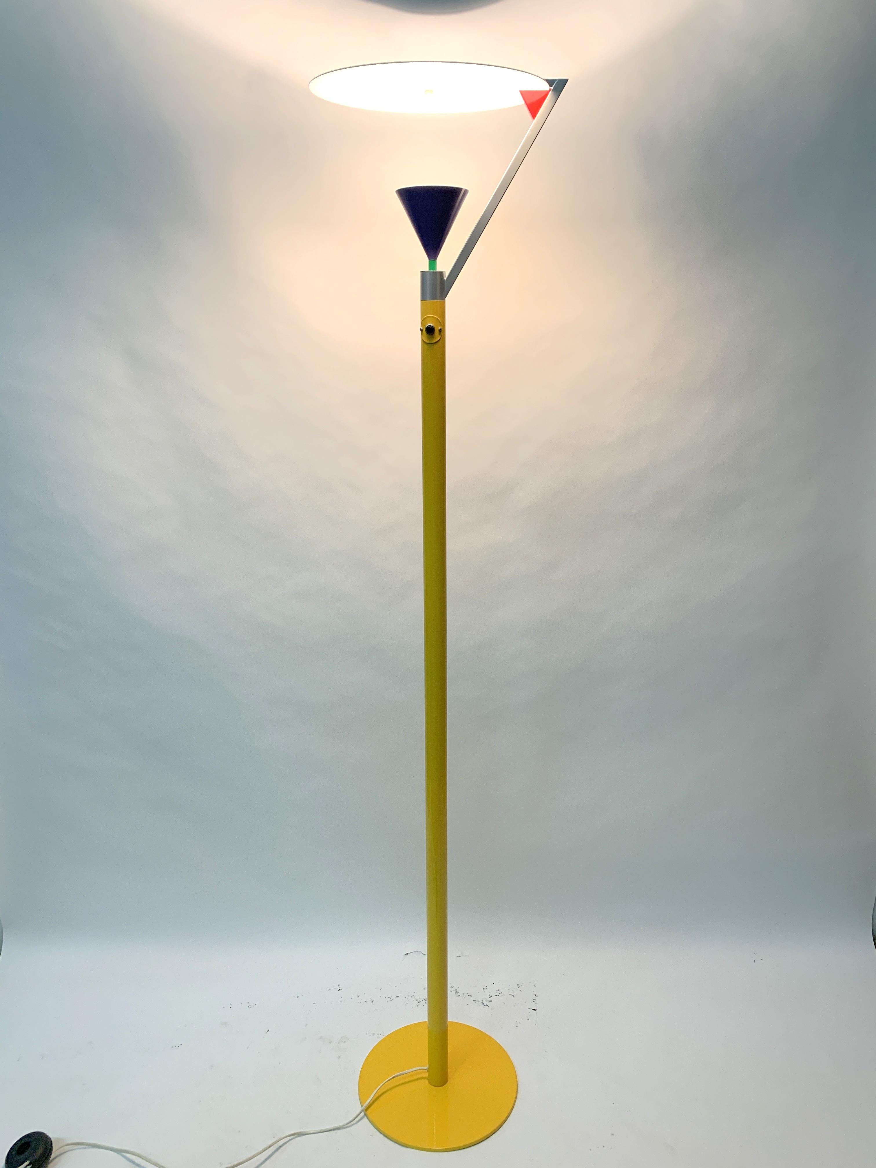 Late 20th Century Floor Lamp Designed by Olle Andersson for Borens, 1980s