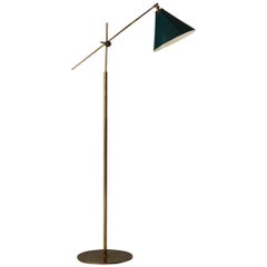 Floor Lamp Designed by Poul Dinesen, Denmark, 1960s