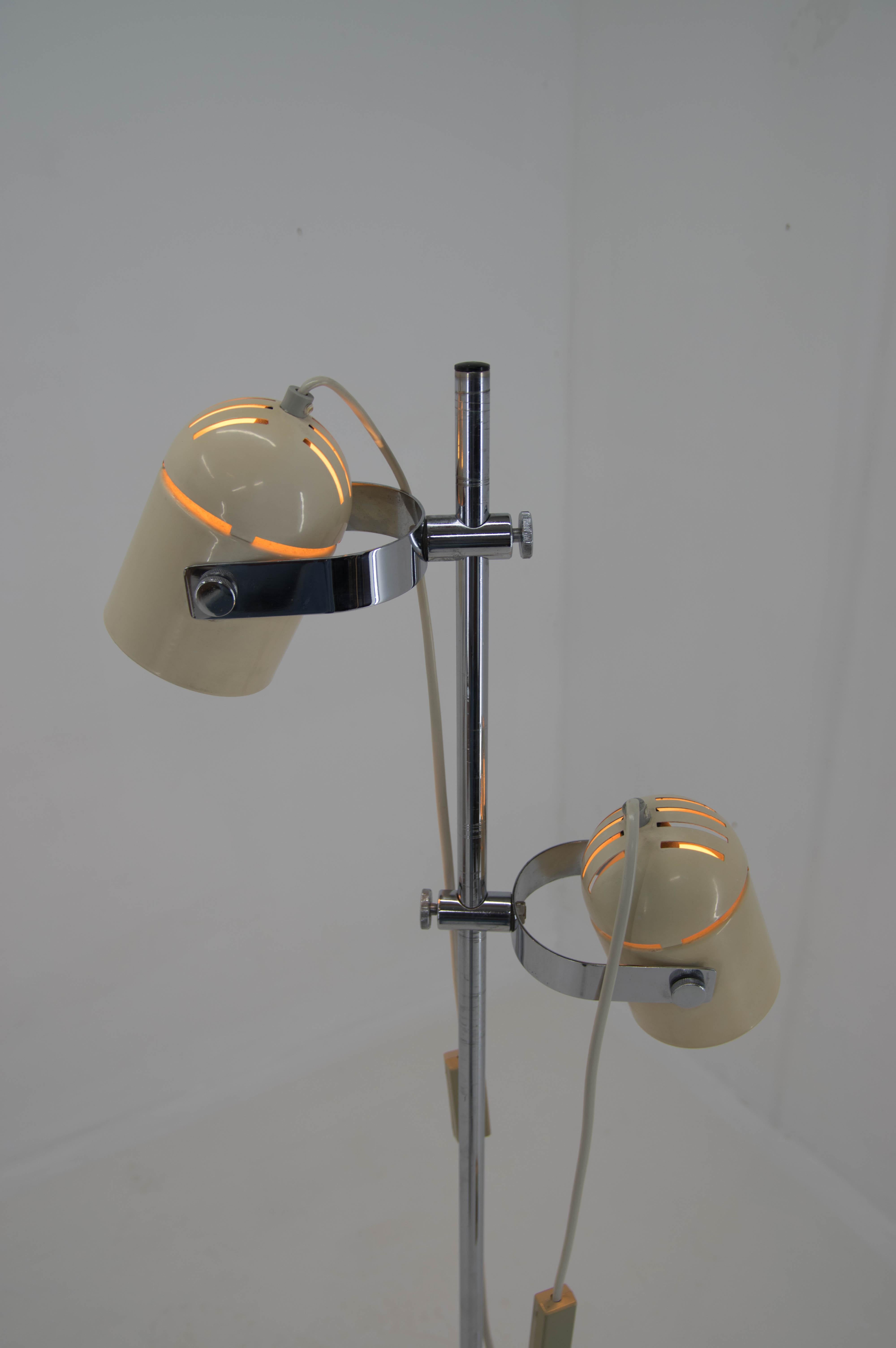 Czech Floor Lamp Designed by Stanislav Indra, 1970's For Sale