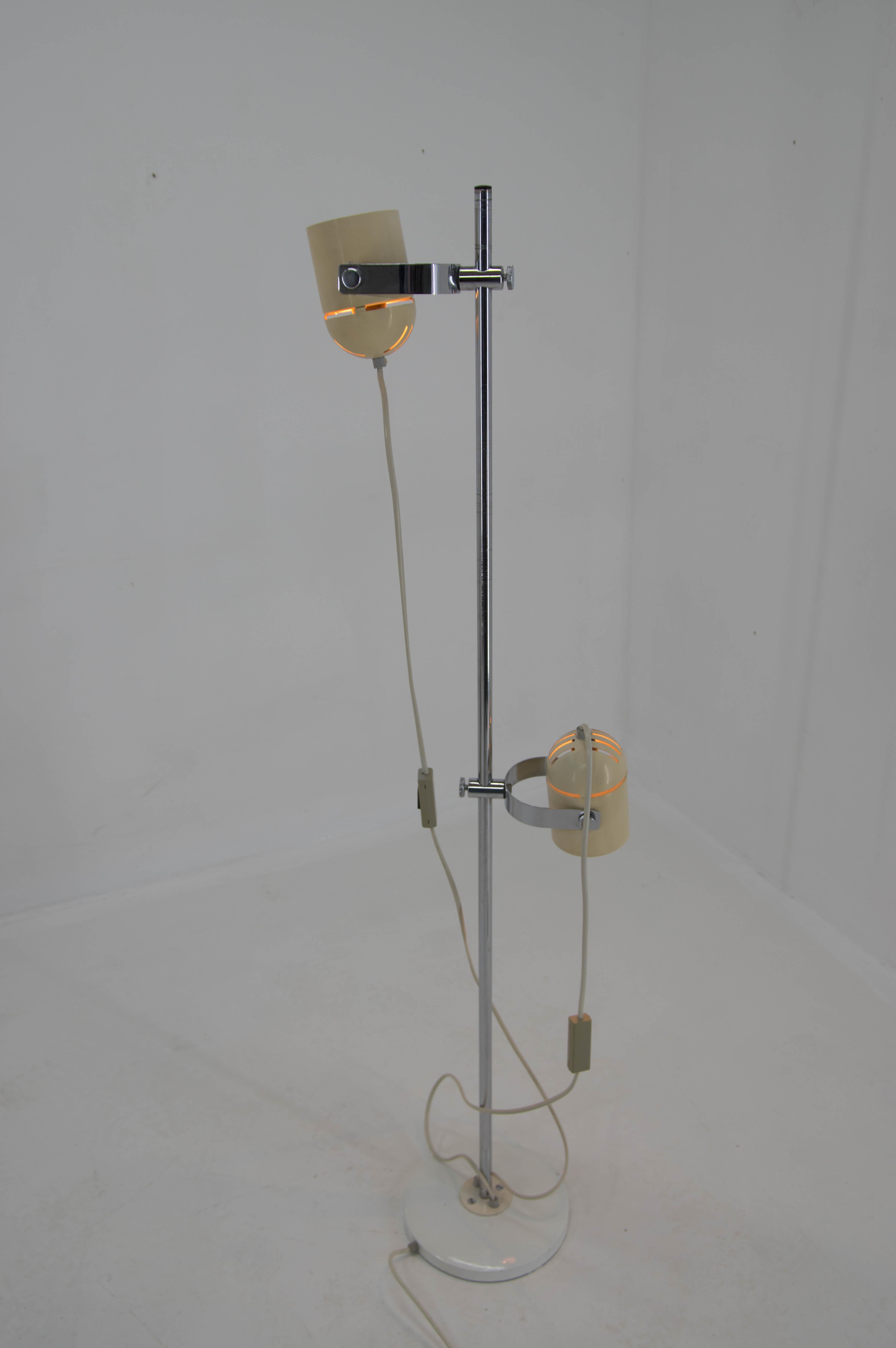 Floor Lamp Designed by Stanislav Indra, 1970's In Good Condition For Sale In Praha, CZ