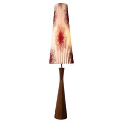 Floor Lamp Diabolo Red Beige by Knoll, 1970