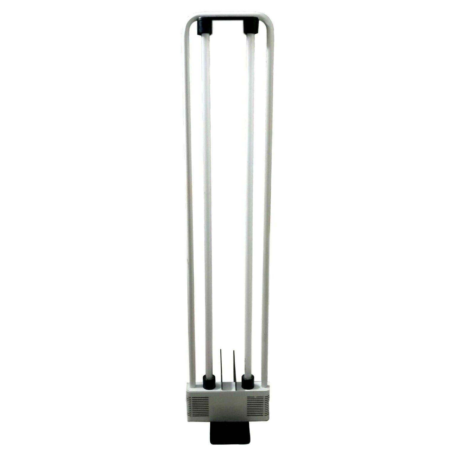 Floor Lamp Doormat Design Gigante Boccato Zambusi, White Series, 1970s For Sale