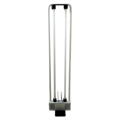 Floor Lamp Doormat Design Gigante Boccato Zambusi, White Series, 1970s