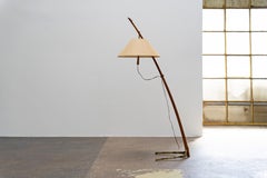 Stehlampe „Dornstab“ Modell 2076 von J.T. Kalmar Kalmar, Österreich 1950er Jahre