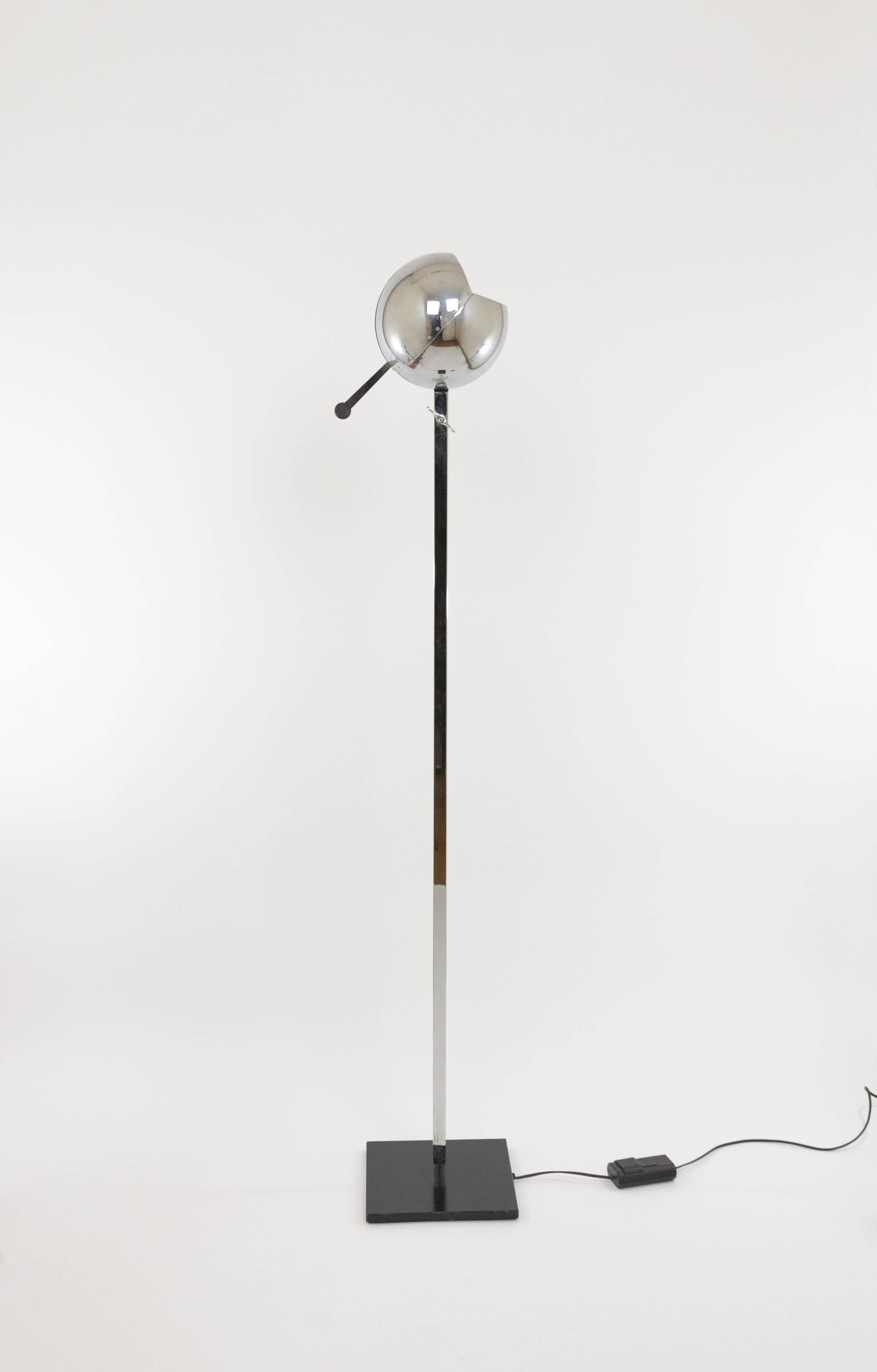 Mid-Century Modern Lampadaire Fire Ball de Carlo Forcolini pour Sidecar, années 1980 en vente