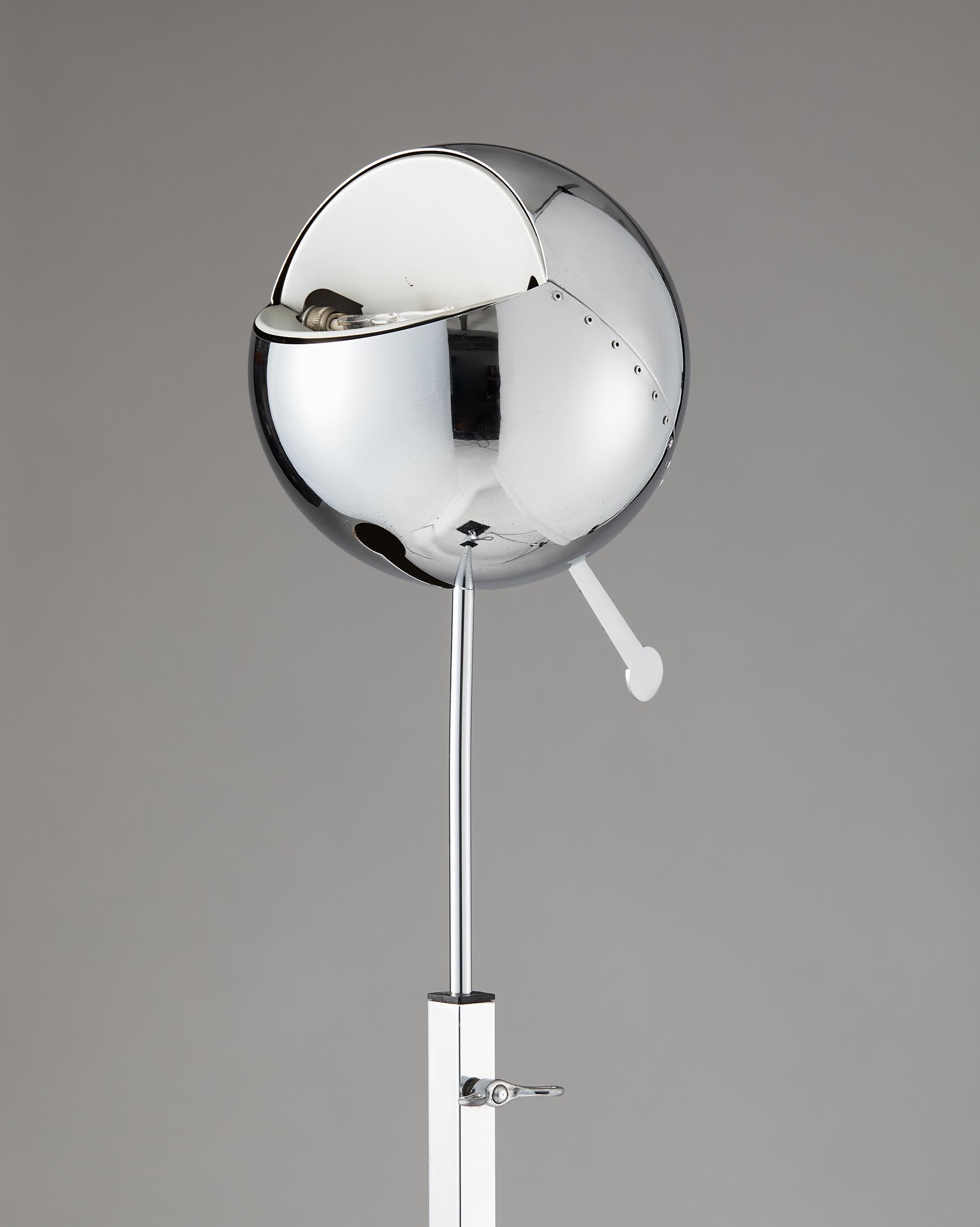 Mid-Century Modern Floor Lamp “Fire Ball” Designed by Carlo Forcolini, 1980s For Sale