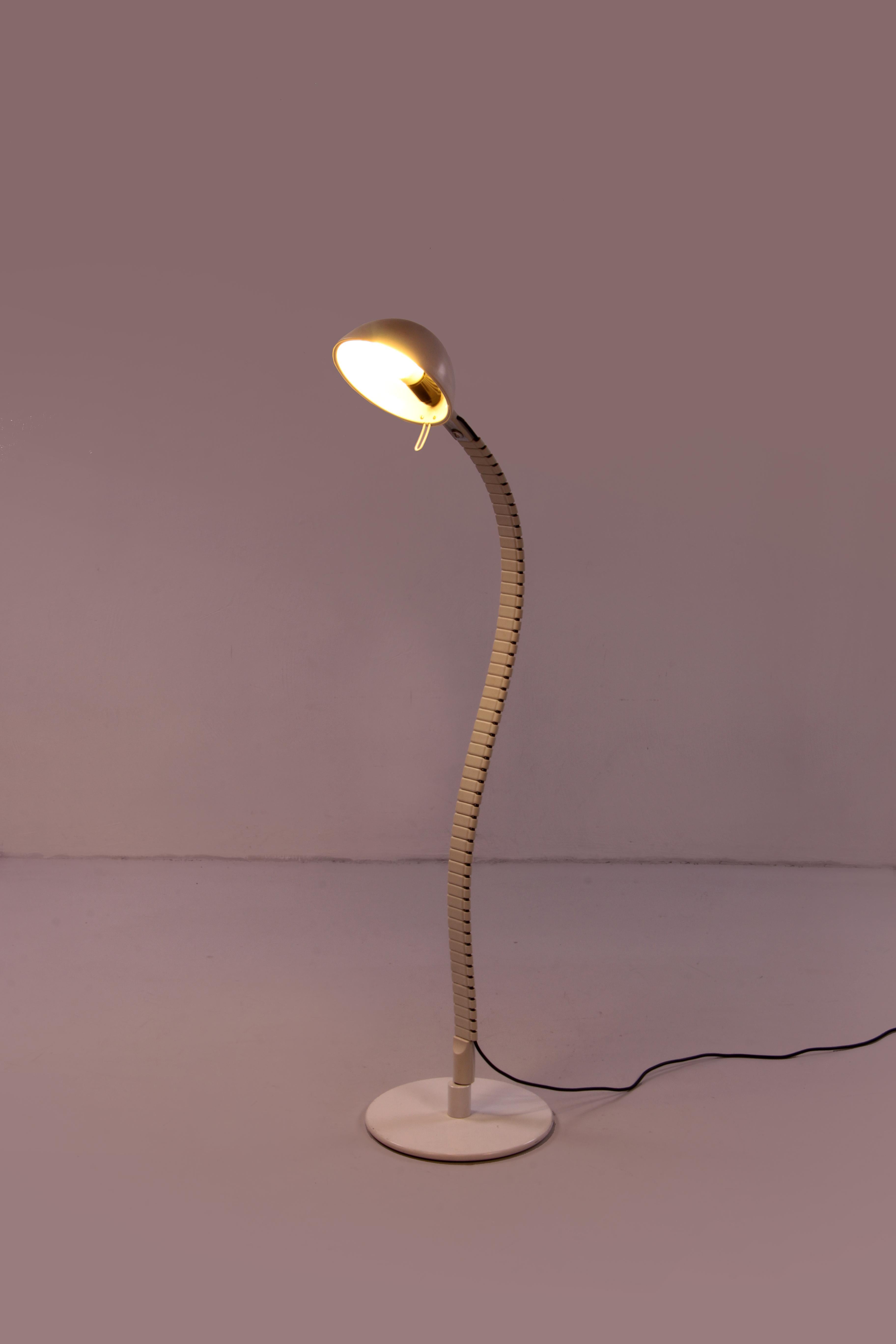 Mid-Century Modern Floor lamp Flex model 2164 by Elio Martinelli for Martinelli Luce, 1960 Italy
