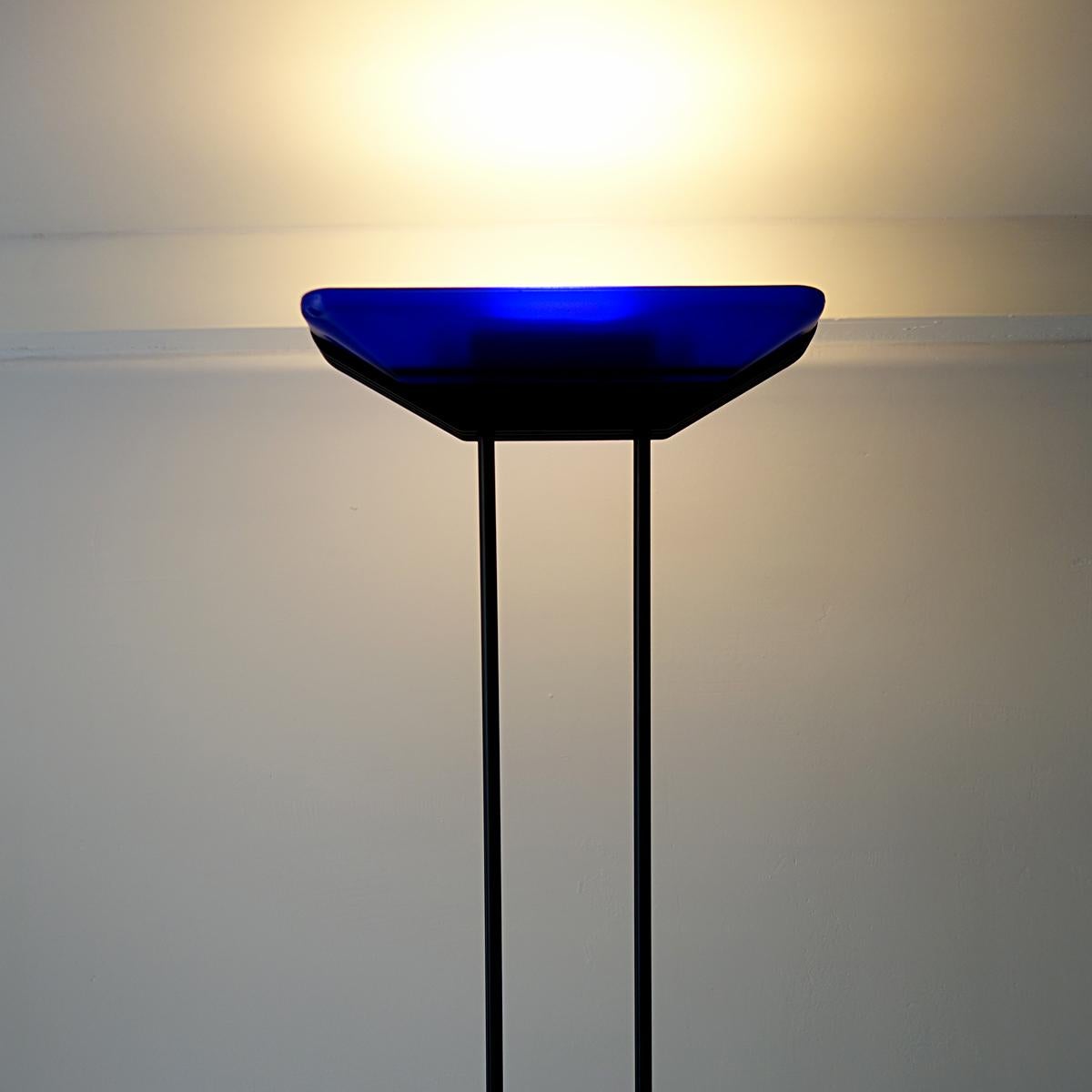 Steel Floor Lamp Frack Designed by Barbieri & Marianelli for Tronconi Illuminazione For Sale