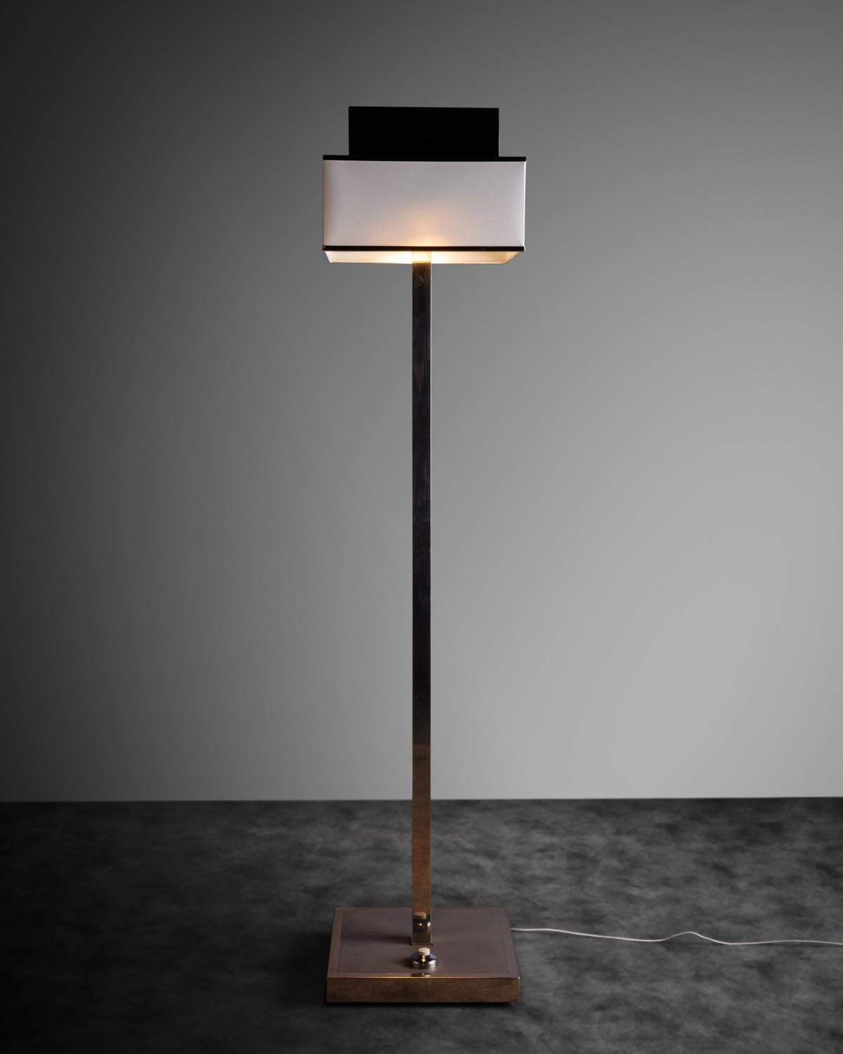 French Floor Lamp, France, 1970s For Sale
