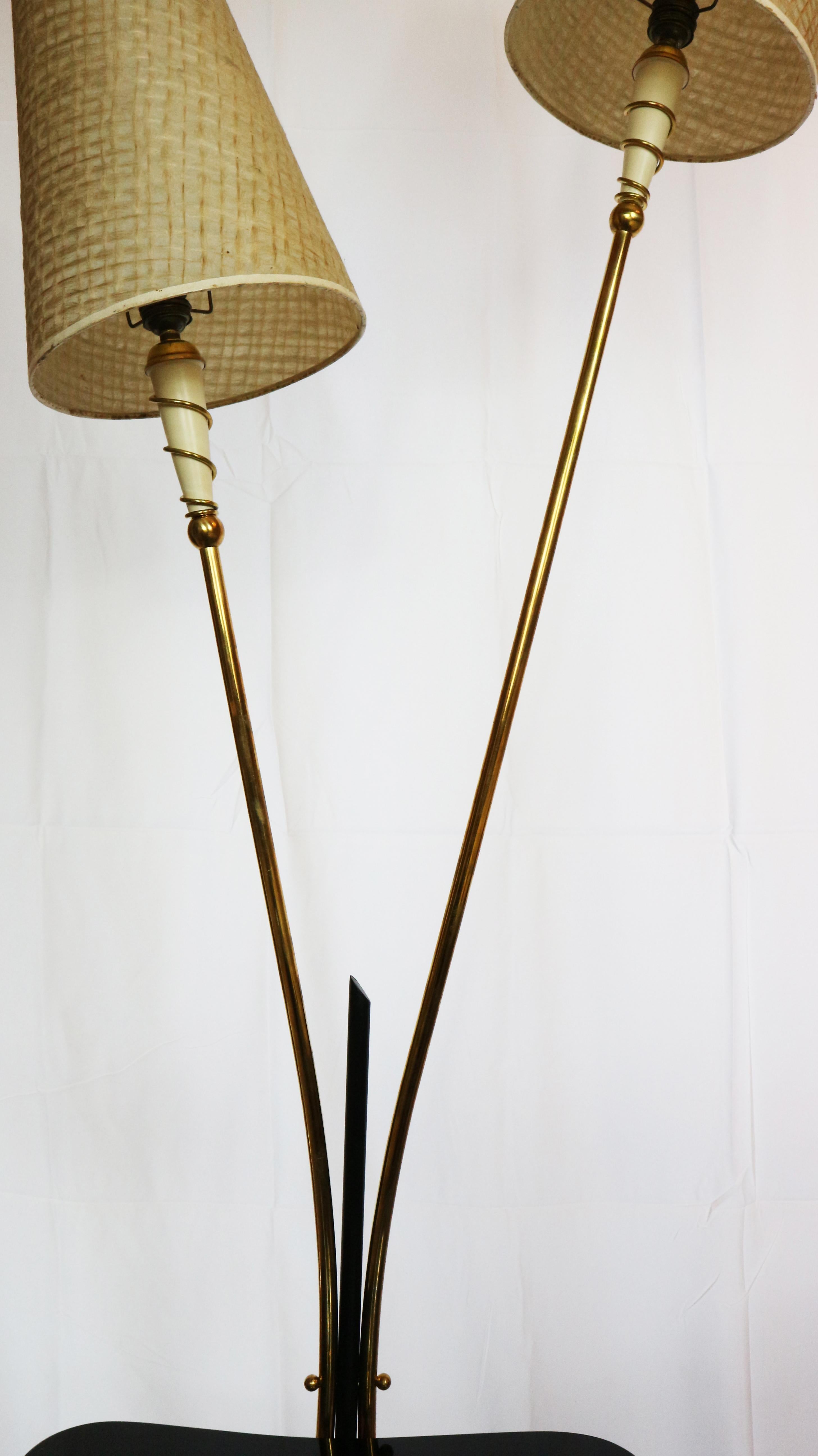 French Floor Lamp, France, circa 1950