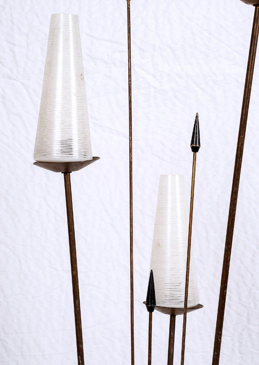 Stehlampe - Französisch Maison Lunel - Designer: René Mathieu - Zeitraum: 20. Jahrhundert (Moderne) im Angebot