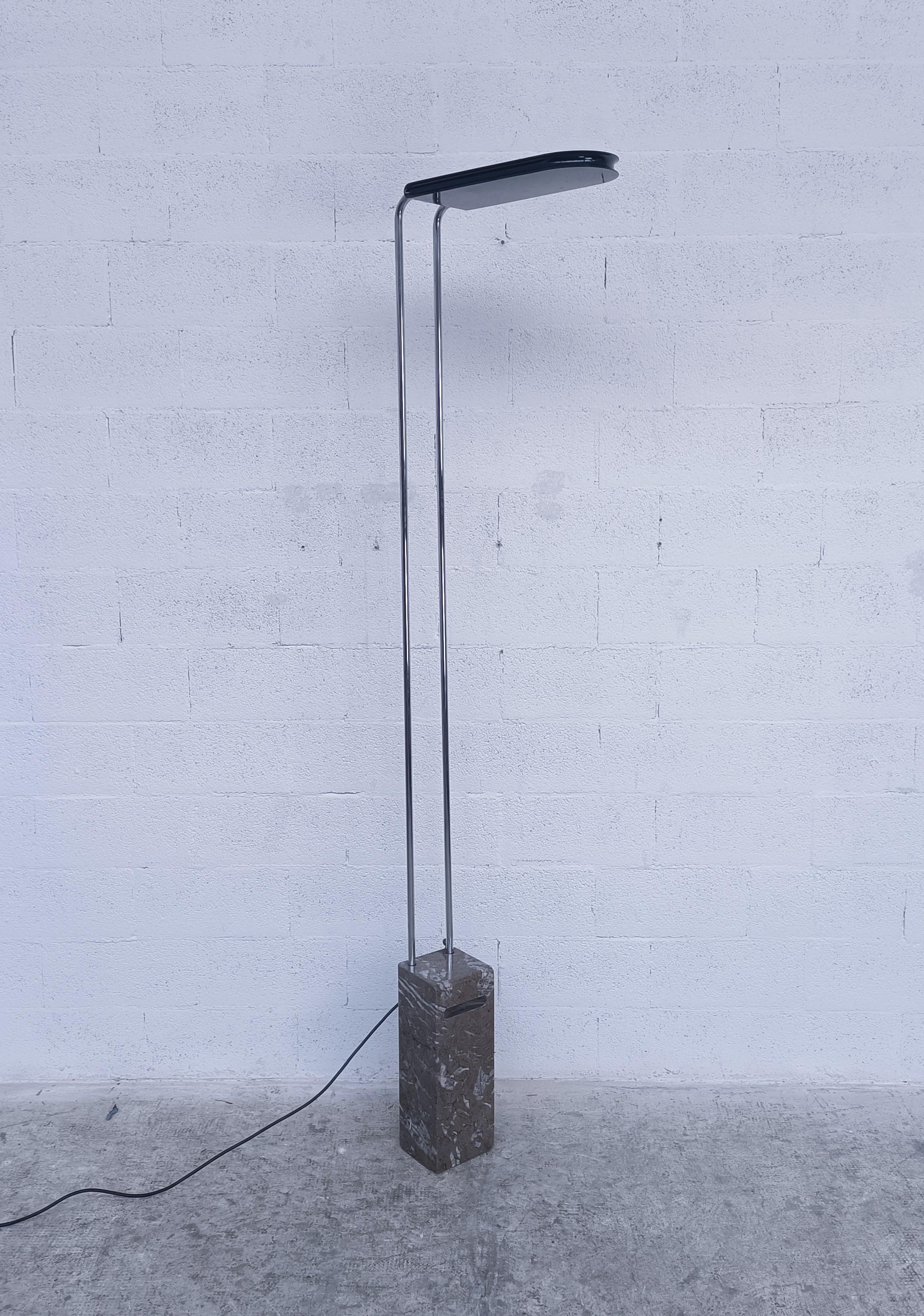 Mid-Century Modern Floor Lamp Gesto by Bruno Gecchelin for Skipper 70s