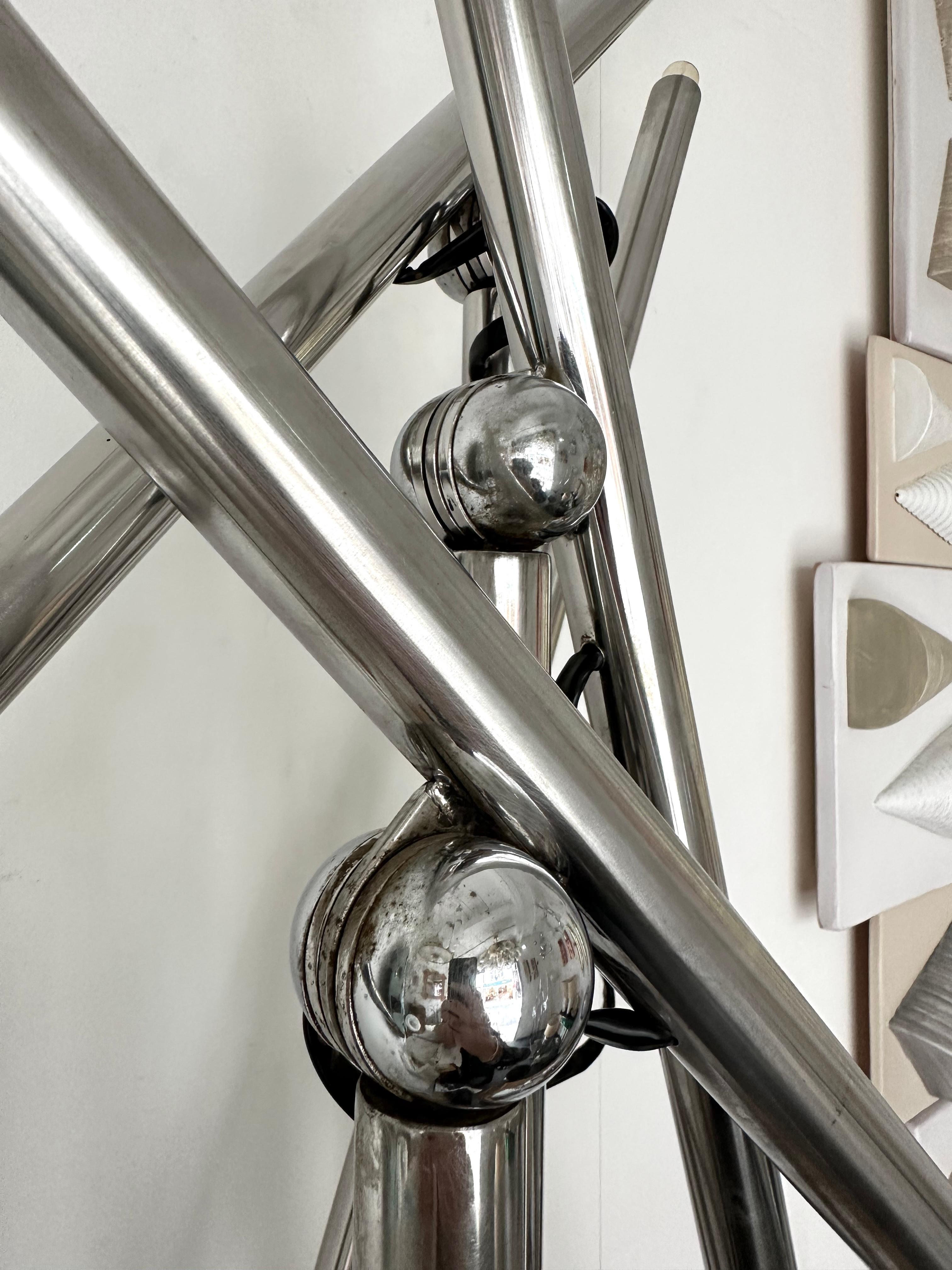 Floor Lamp Giraffa by Sergio Moscheni for Selenova, Italy, 1970s For Sale 2