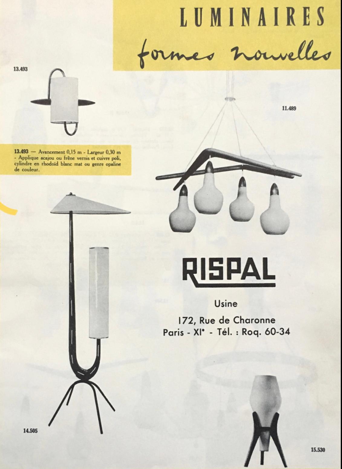 Floor Lamp Giraffe by Jean Rispal, 1960 10