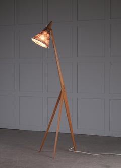 Floor Lamp "Giraffe" by Uno & Östen Kristiansson, Luxus, Sweden, 1950s