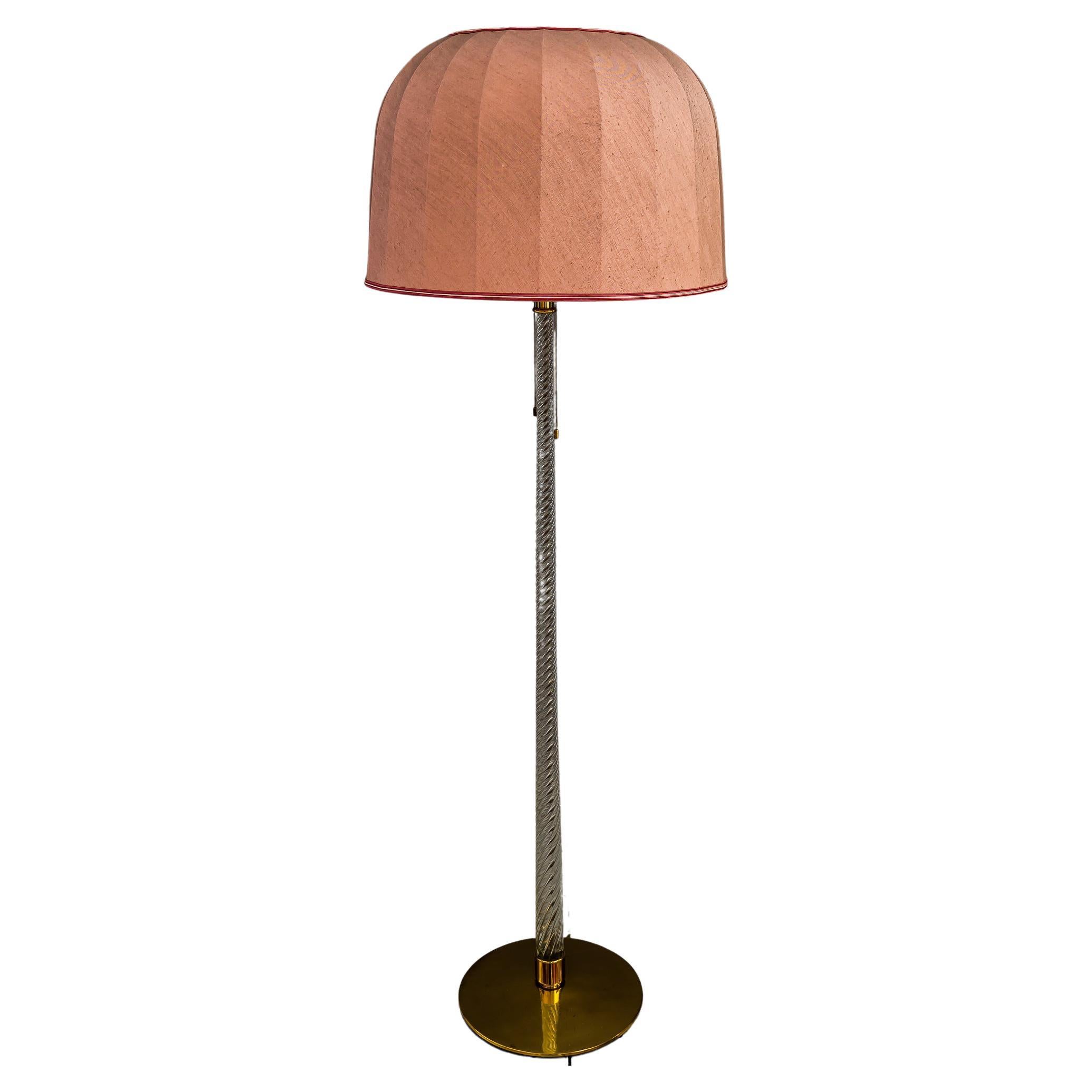 Floor Lamp 'Glasschaft' 'Engl. 'Glass Rod', No. 2134 by J.T. Kalmar, 1960s