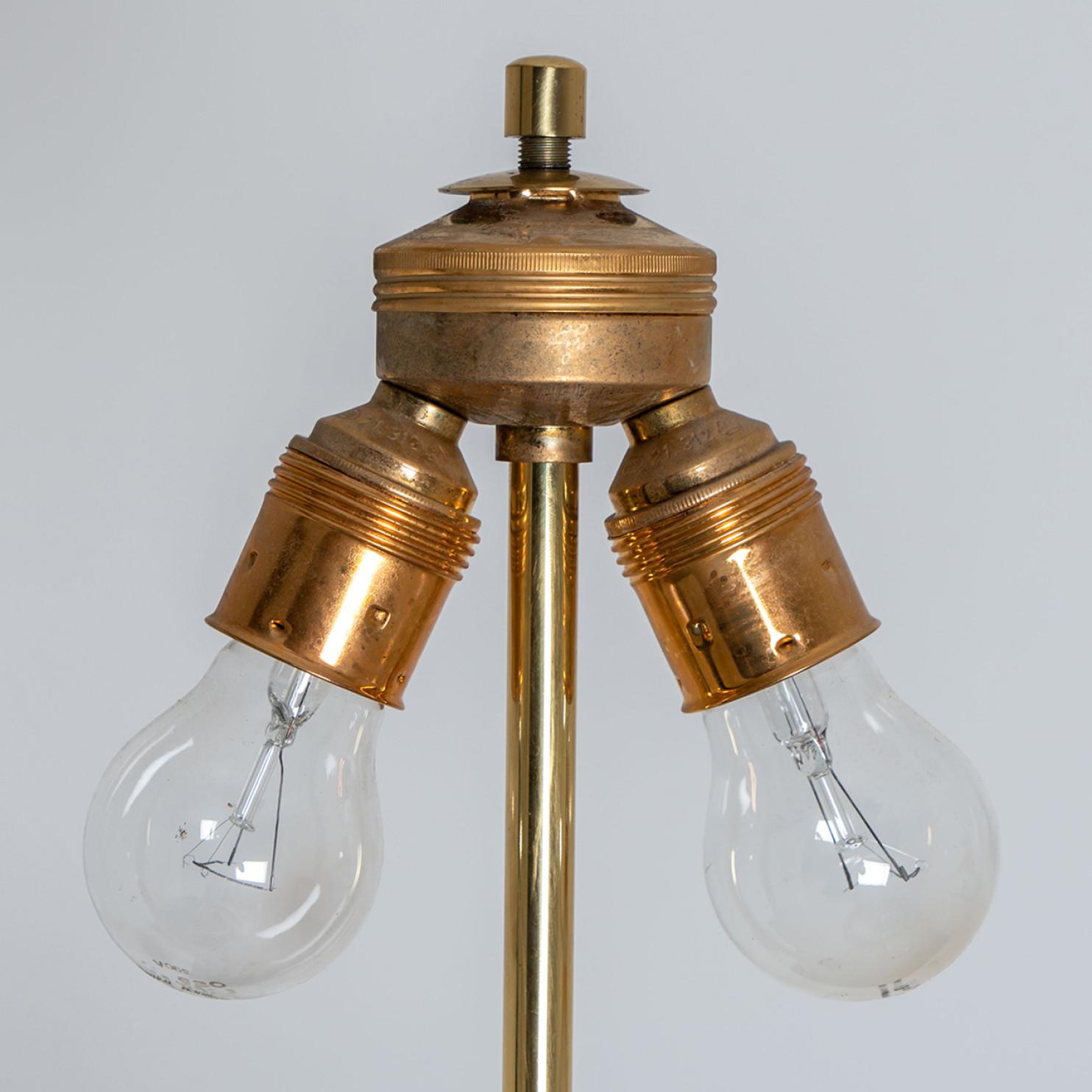 Floor Lamp Gold Designed by Ingo Maurer, Europe, Germany, 1968 For Sale 3