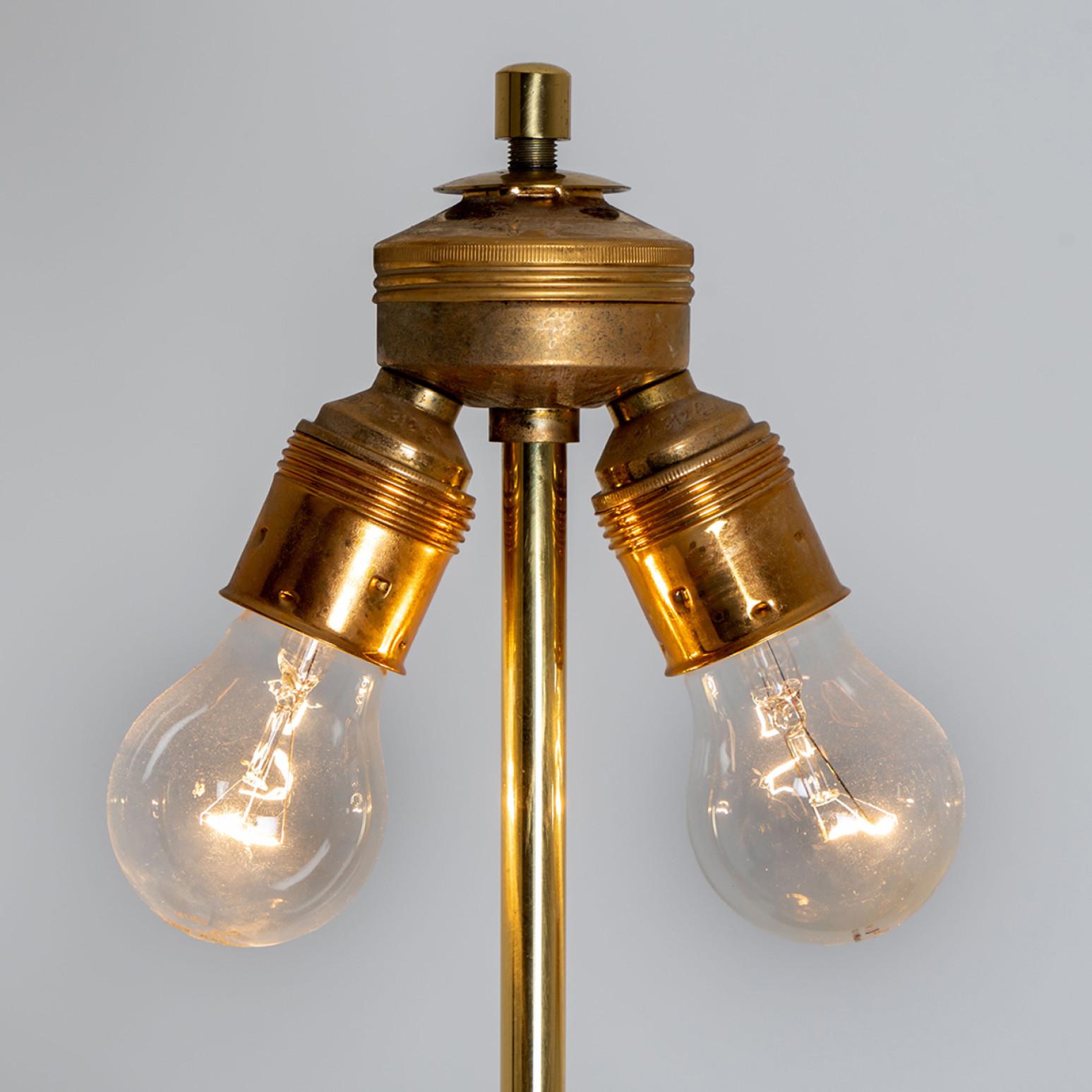 Floor Lamp Gold Designed by Ingo Maurer, Europe, Germany, 1968 For Sale 6