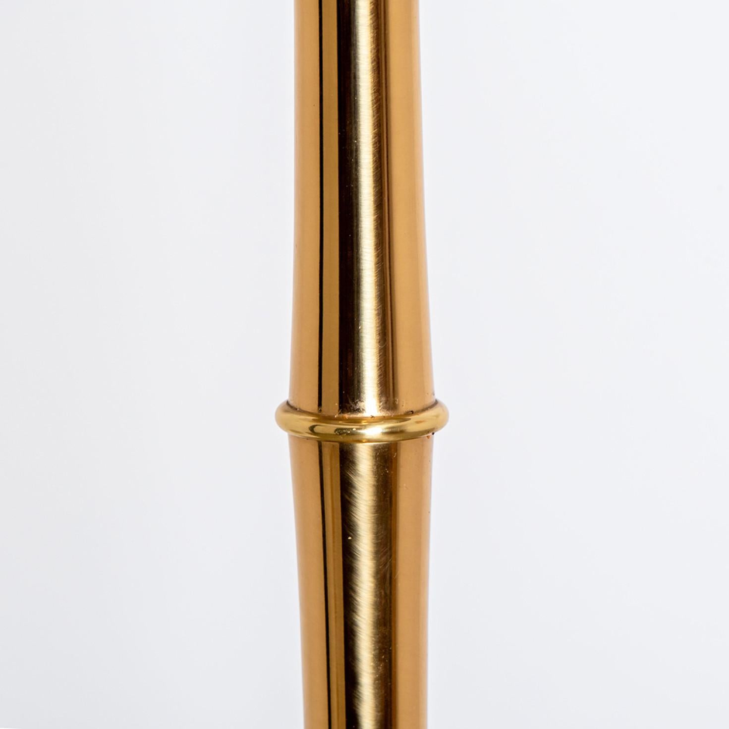 Floor Lamp Gold Designed by Ingo Maurer, Europe, Germany, 1968 For Sale 1