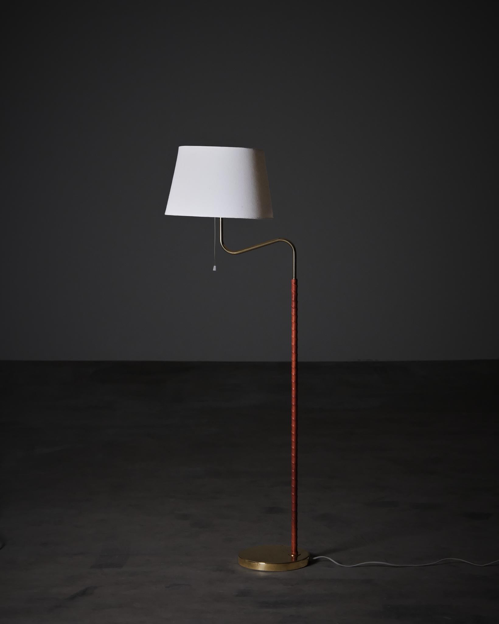Scandinavian Modern Floor lamp GX145 by Bergboms, Sweden, 1970s For Sale