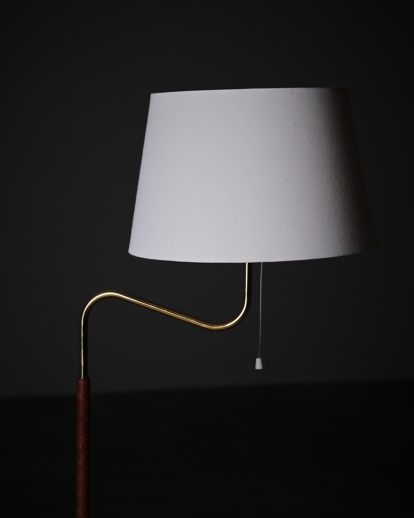 20th Century Floor lamp GX145 by Bergboms, Sweden, 1970s For Sale