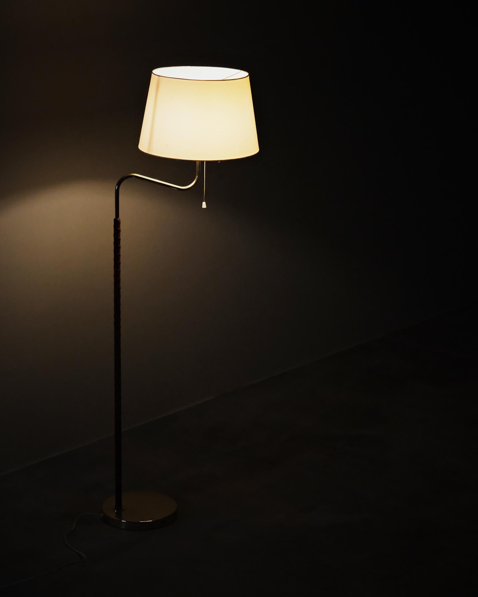 Floor lamp GX145 by Bergboms, Sweden, 1970s For Sale 2