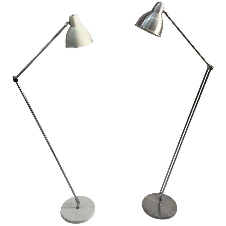 Lampada da terra cromata, Hala Zeist, Paesi Bassi, anni '80 in vendita