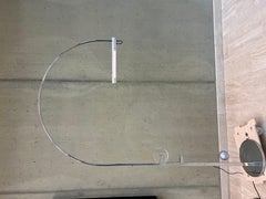 Floor Lamp Halo Mobile in Crome by R&R Baltensweiler for Swisslamps, 1970ies