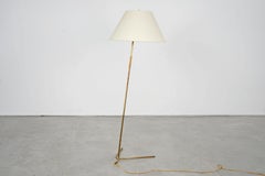 Floor Lamp "Hase" by J. T. Kalmar for Kalmar Werkstätten, Austria, circa 1950s