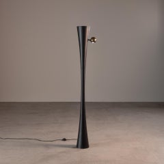 Floor Lamp in Brass and Steel, by Dominici, Mid-Century Brazilian Design Modern