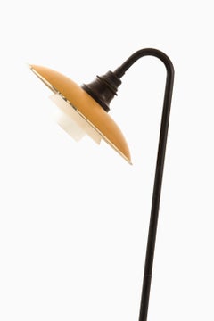 Lampada da terra in ottone e zinco di Poul Henningsen, anni '30