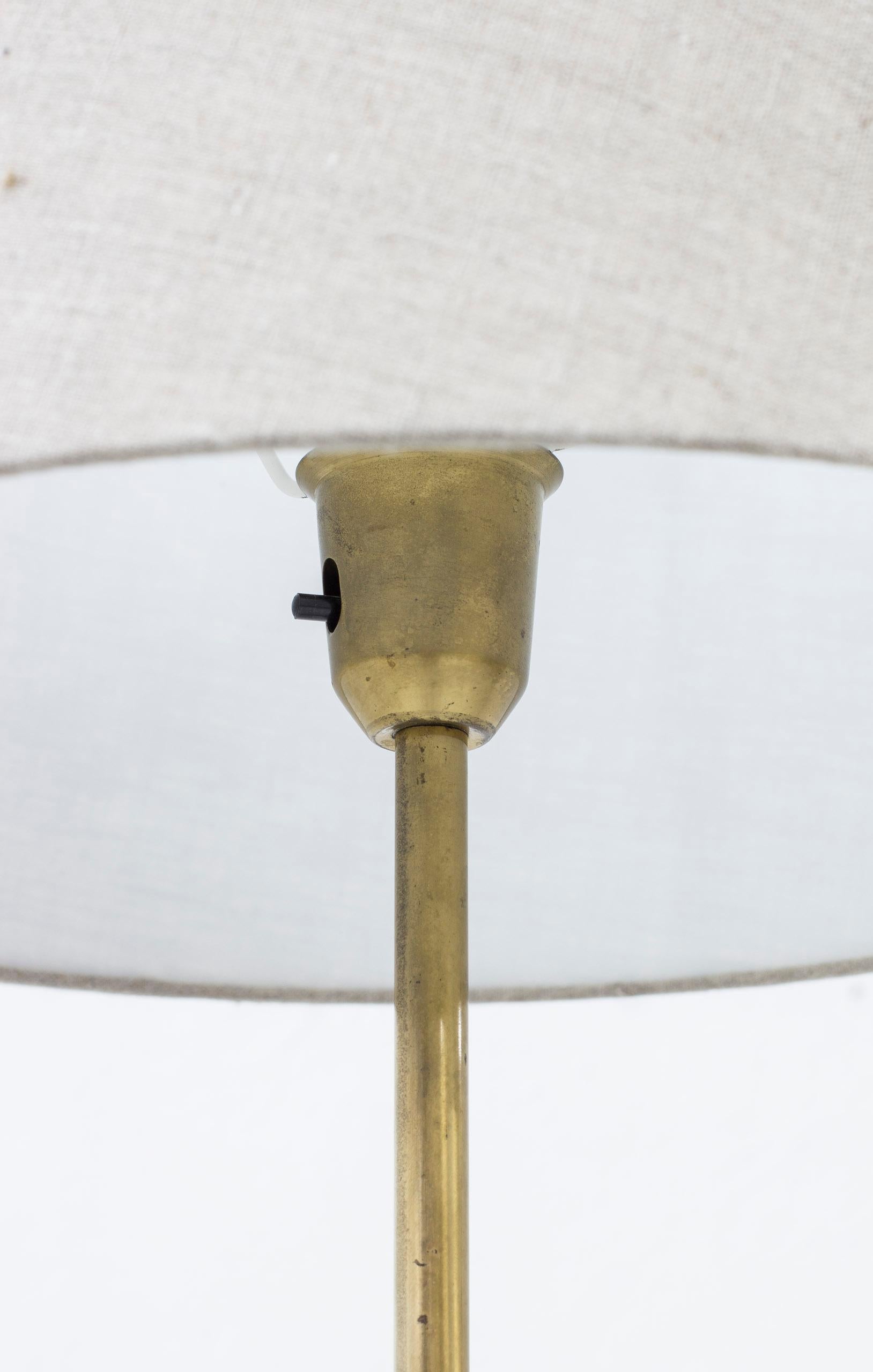 Floor Lamp in Brass by ASEA, Swedish Modern, 1950s 3