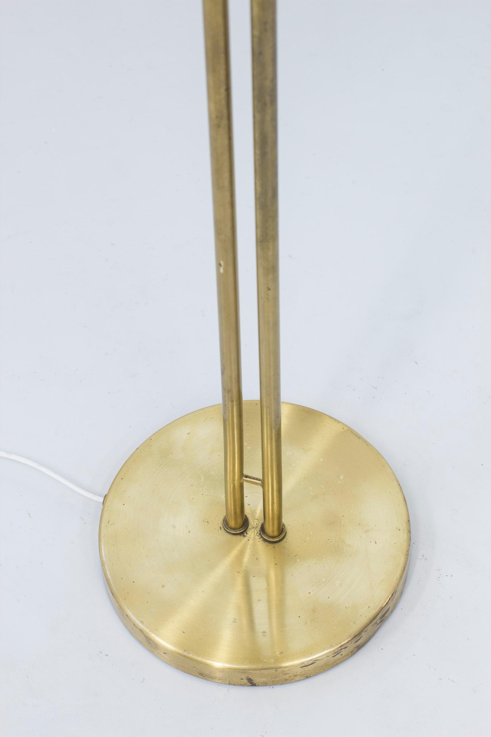 Floor Lamp in Brass by ASEA, Swedish Modern, 1950s 5