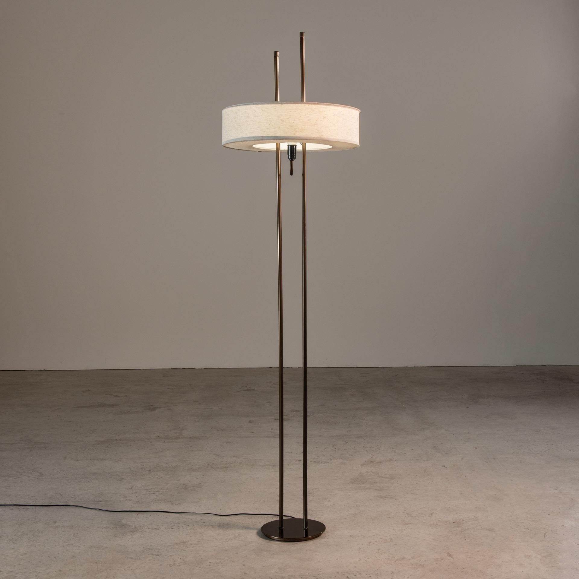 20th Century Floor Lamp in Brass, by Dominici, Brazilian Mid-Century Modern For Sale