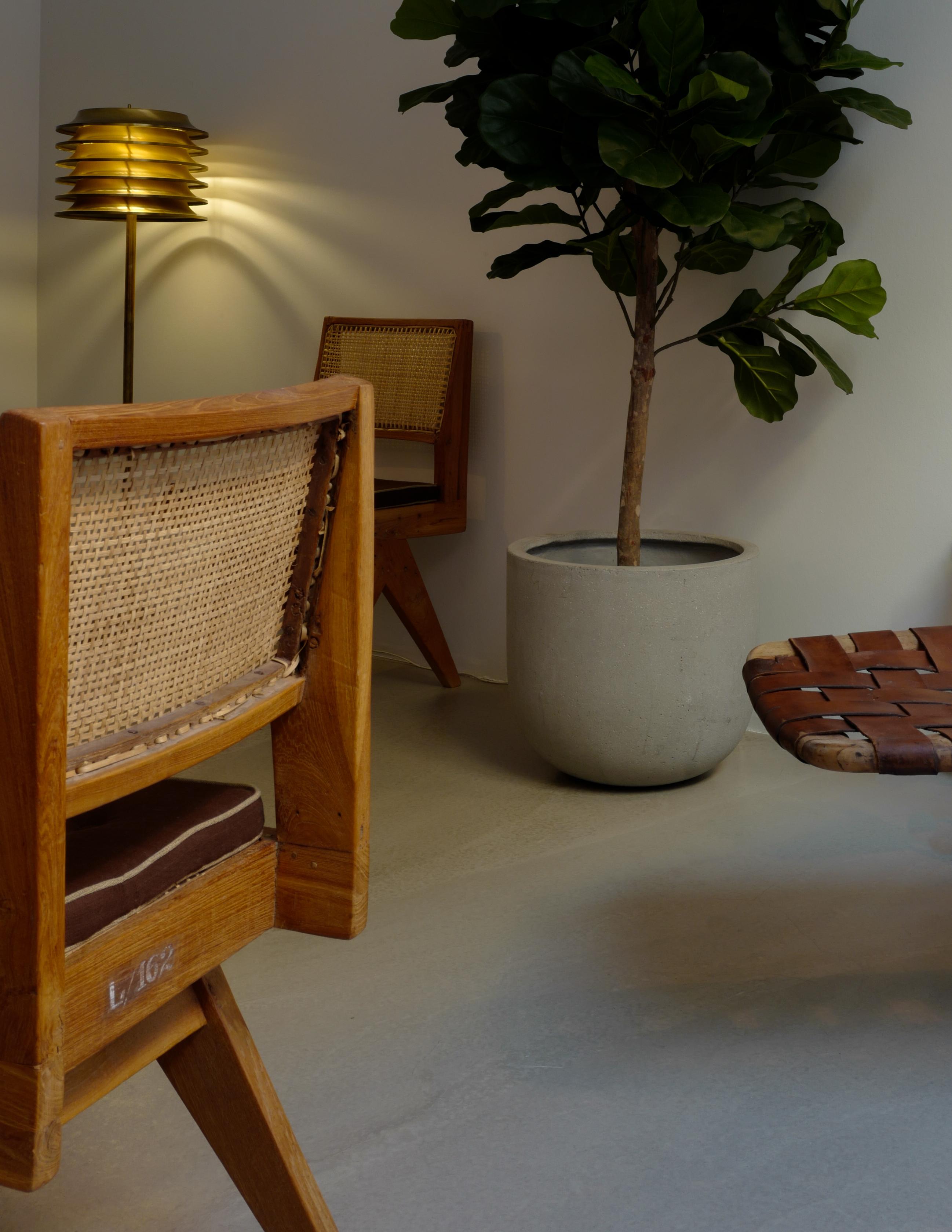 Floor Lamp in Brass Designed by Kai Ruokonen Produced by Orno Oy Finland, 1970s 1