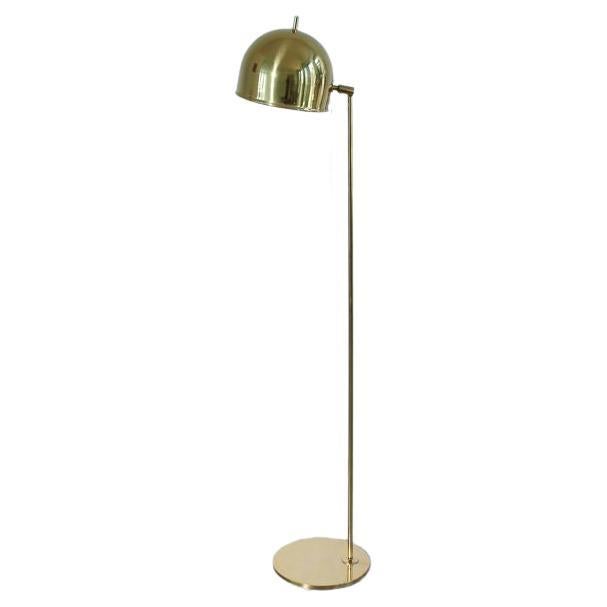 Floor Lamp in Brass, Model G-075, by Bergbom