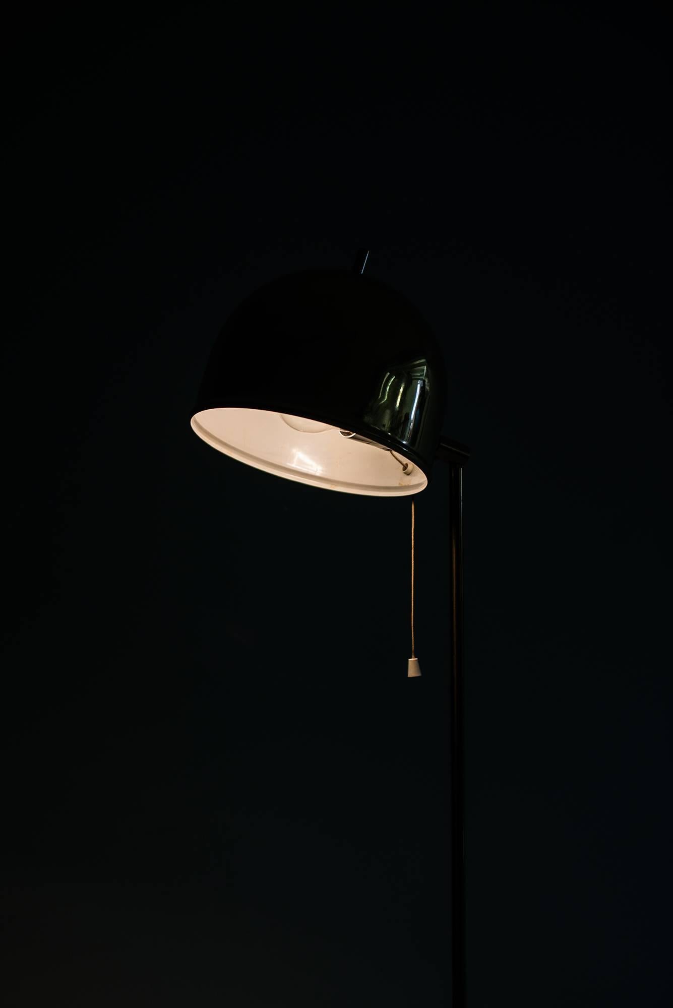 Mid-20th Century Floor Lamp in Brass Produced by Bergbom in Sweden