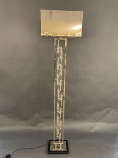 Floor Lamp in Brotto Style, Italy, 1980s
