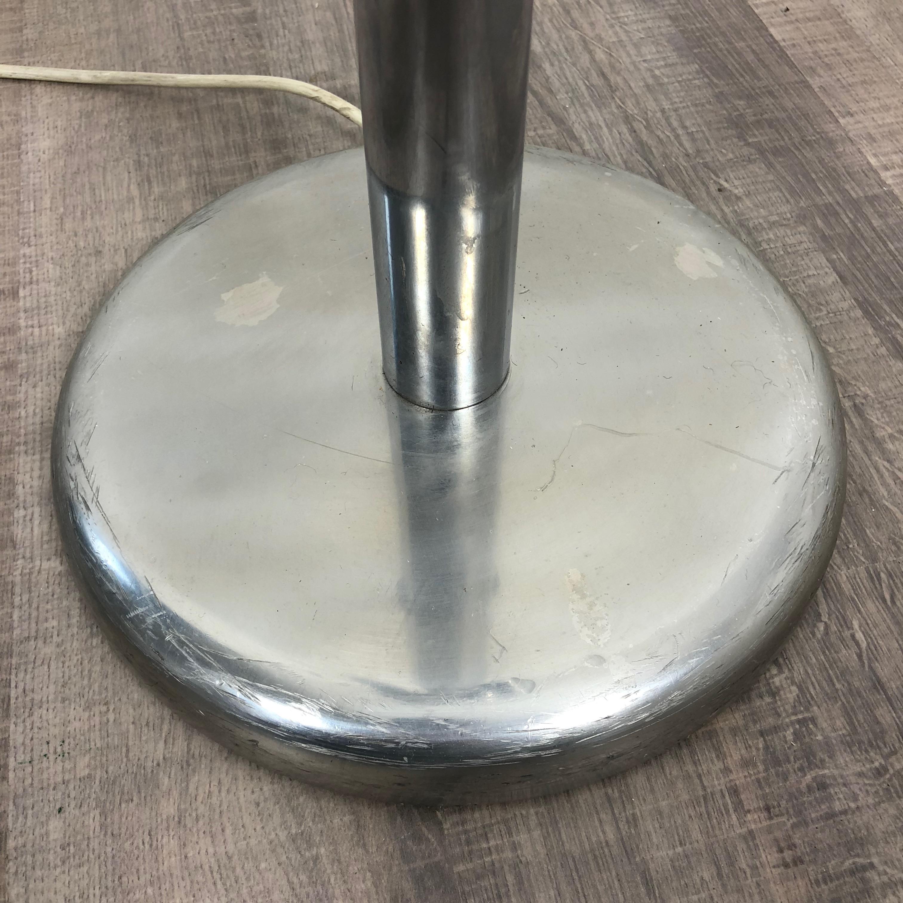 Floor Lamp in Chrome 16 Adjustable Lights by Stilux Milano, Italy, 1960s In Good Condition For Sale In Rome, IT