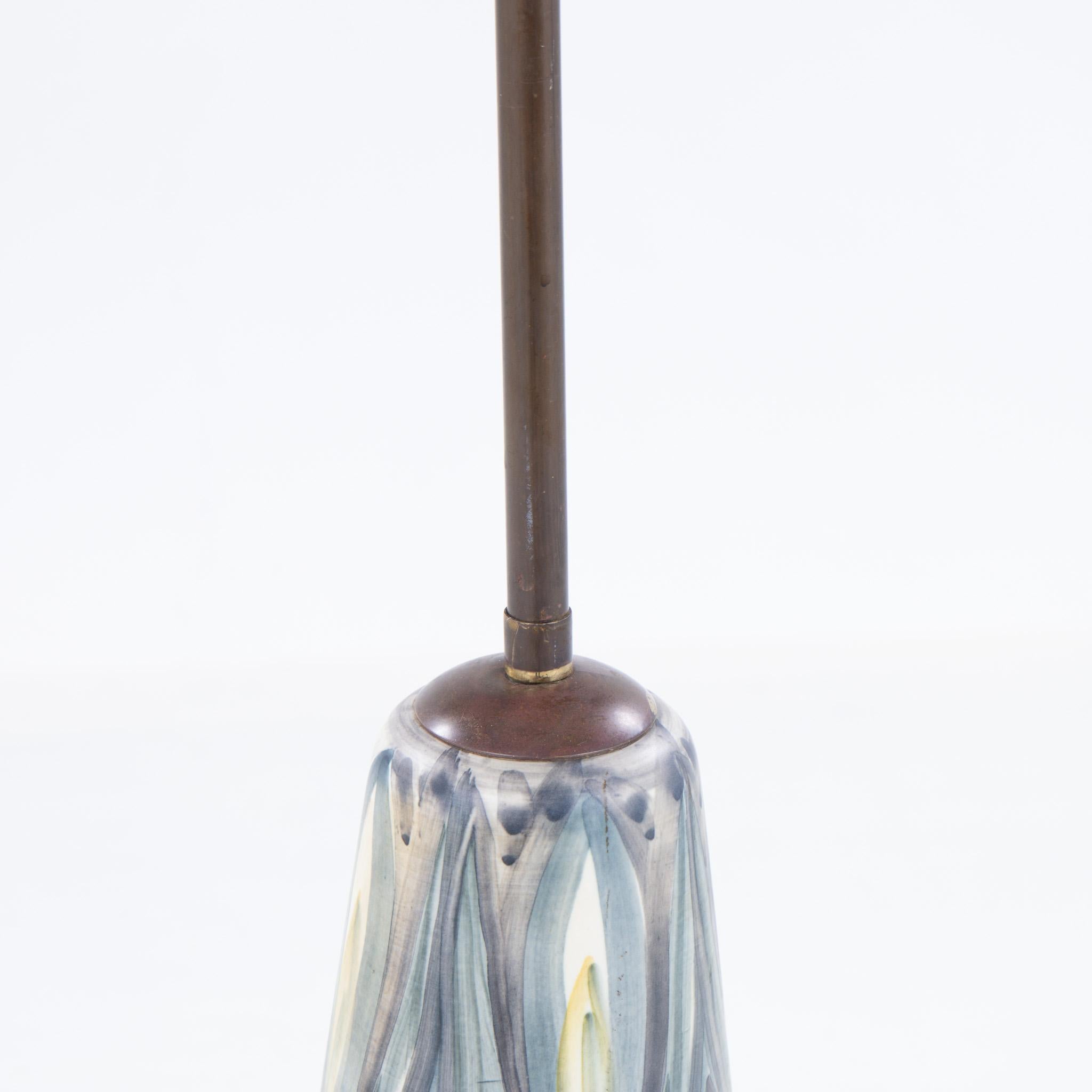 Danois Lampadaire en grès décoré en vente