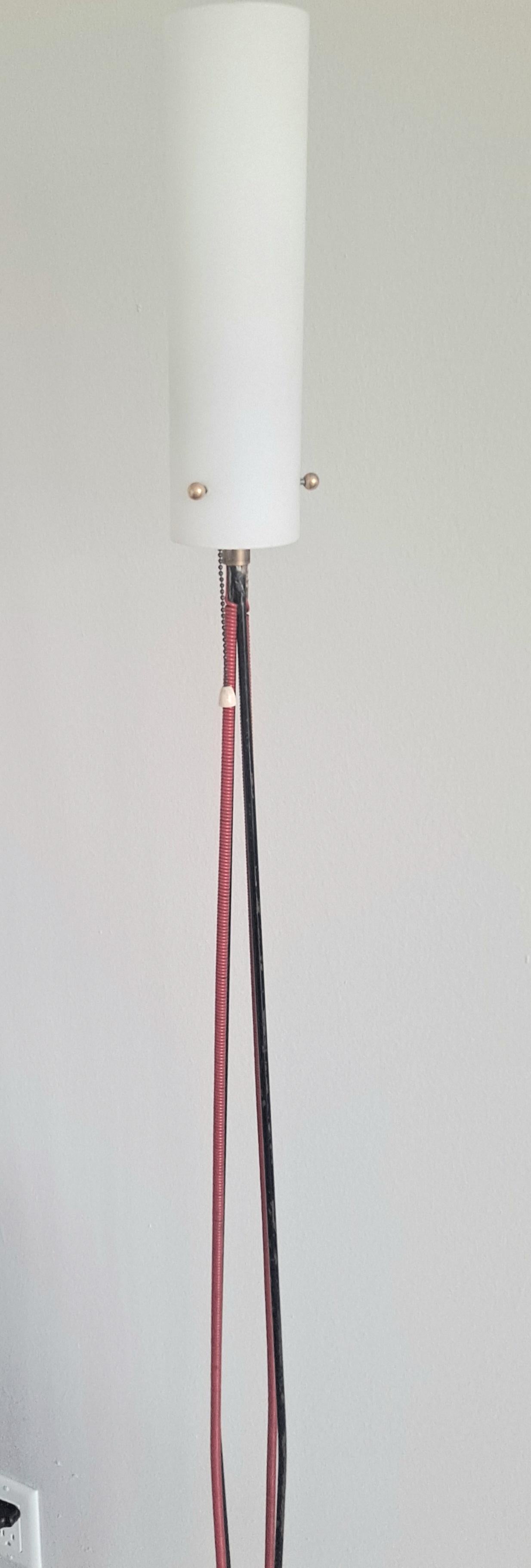 Floor Lamp in Manner of Angelo Lelii In Good Condition For Sale In Los Angeles, CA