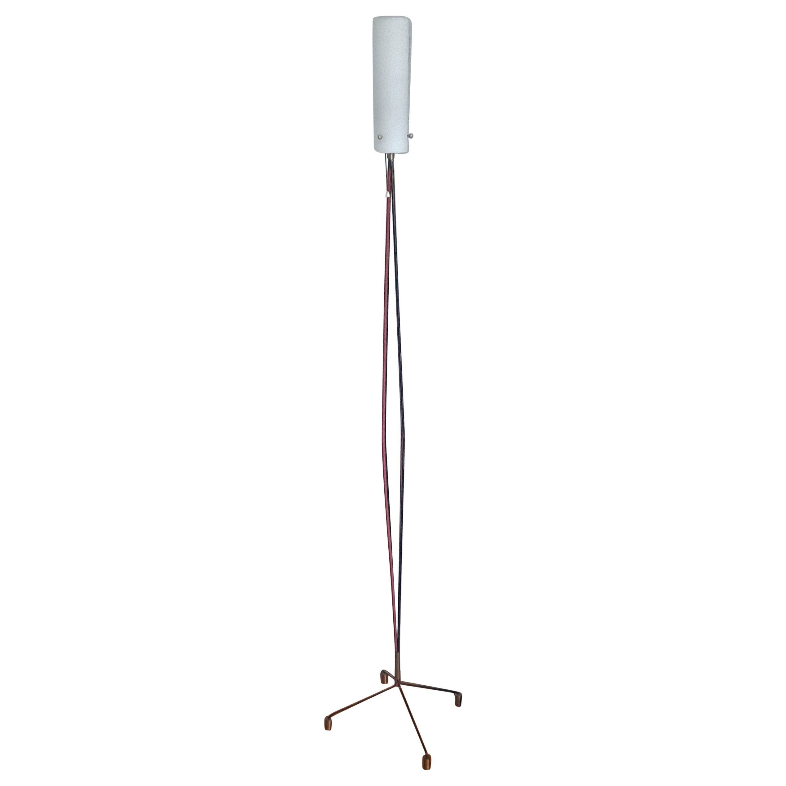 Lampada da terra alla maniera di Angelo Lelii