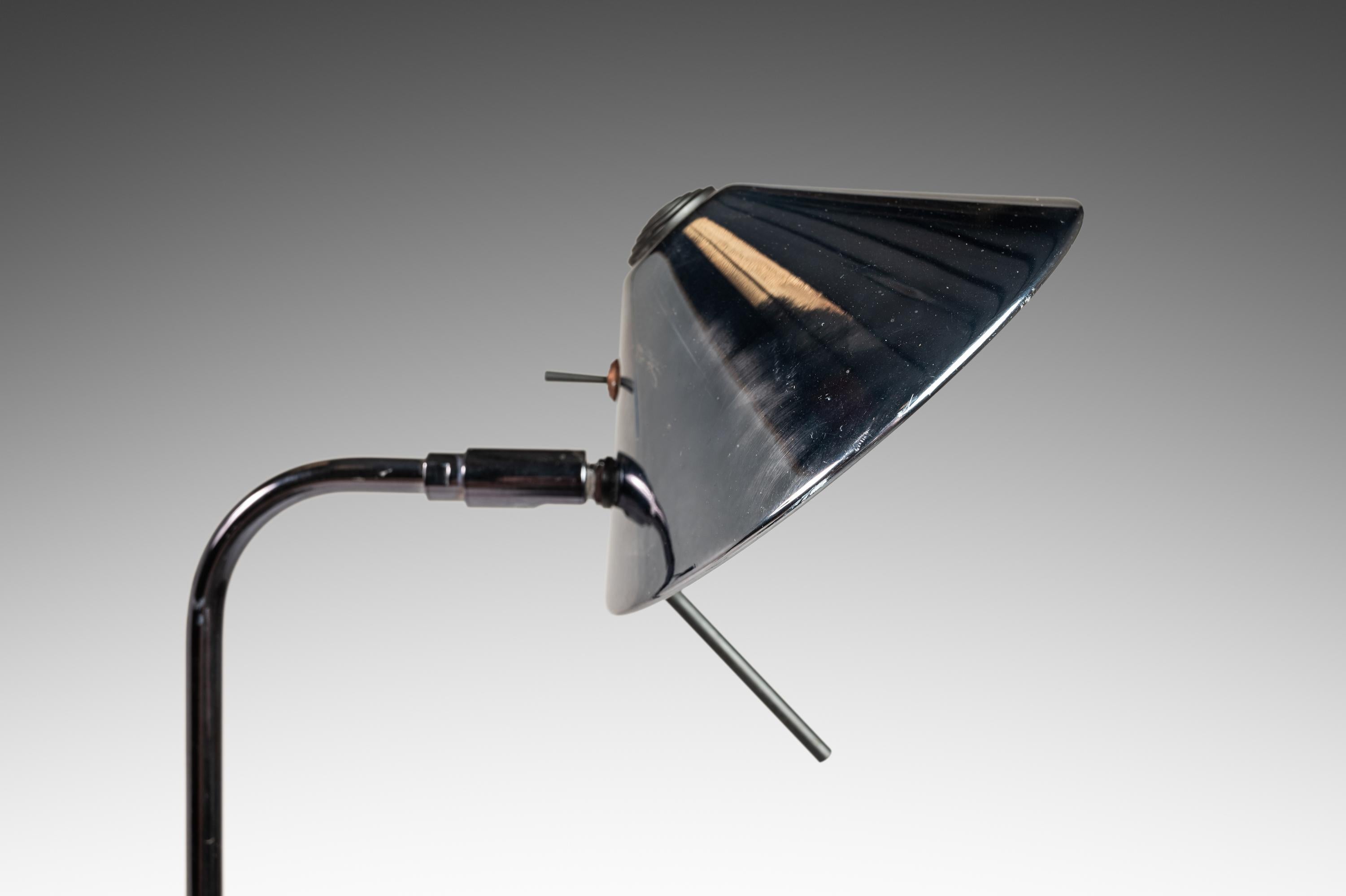 Moderne Lampadaire Midnight Chrome de Robert Sonneman pour George Kovacs, États-Unis, vers 1987 en vente