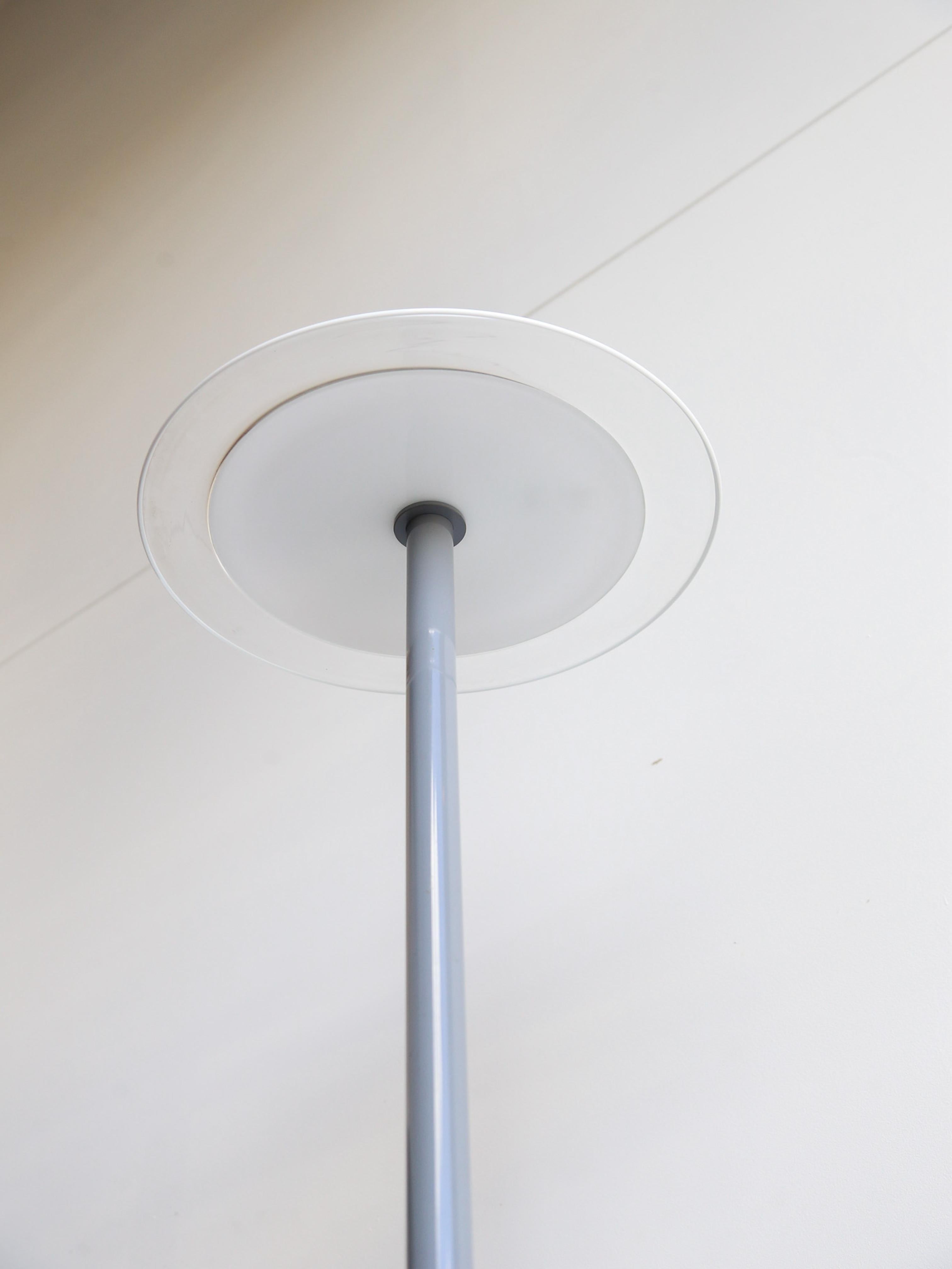 Late 20th Century Floor Lamp in Murano Glass and Metal by AVMazzega For Sale