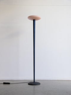 Floor Lamp in Murano Glass & Metal by Itre Firme di Vetro