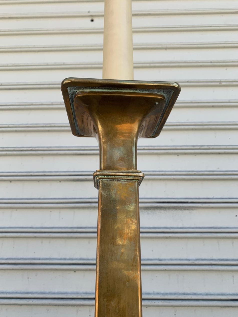 Floor Lamp in Solid Brass by Chapman 2
