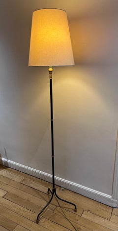 Floor Lamp in the Manner of Jacques Adnet
