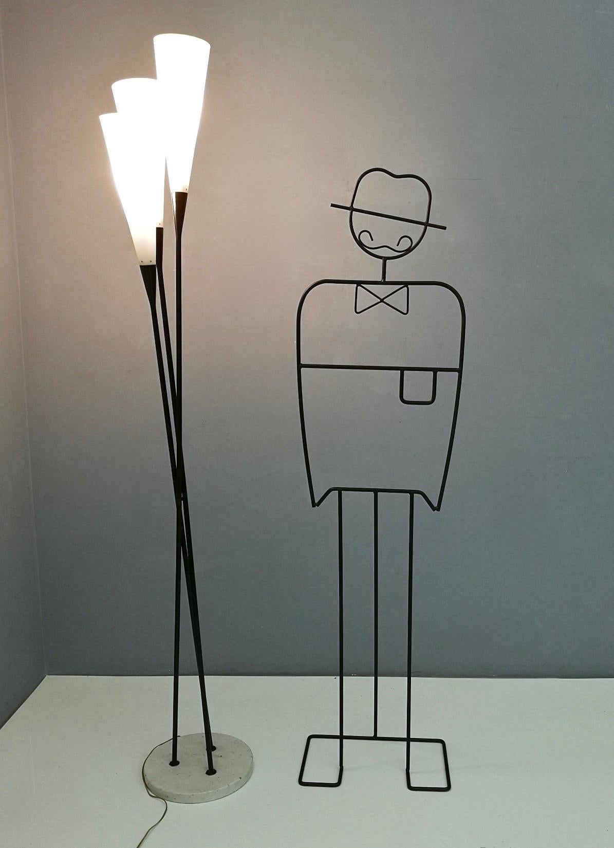 Italian Floor Lamp in the Style of Angelo Lelli for Arredoluce, Italy