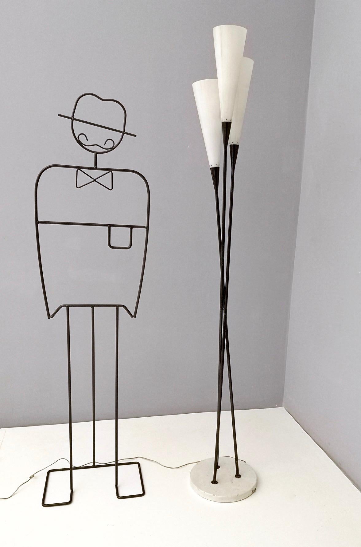 Floor Lamp in the Style of Angelo Lelli for Arredoluce, Italy In Good Condition In Bresso, Lombardy